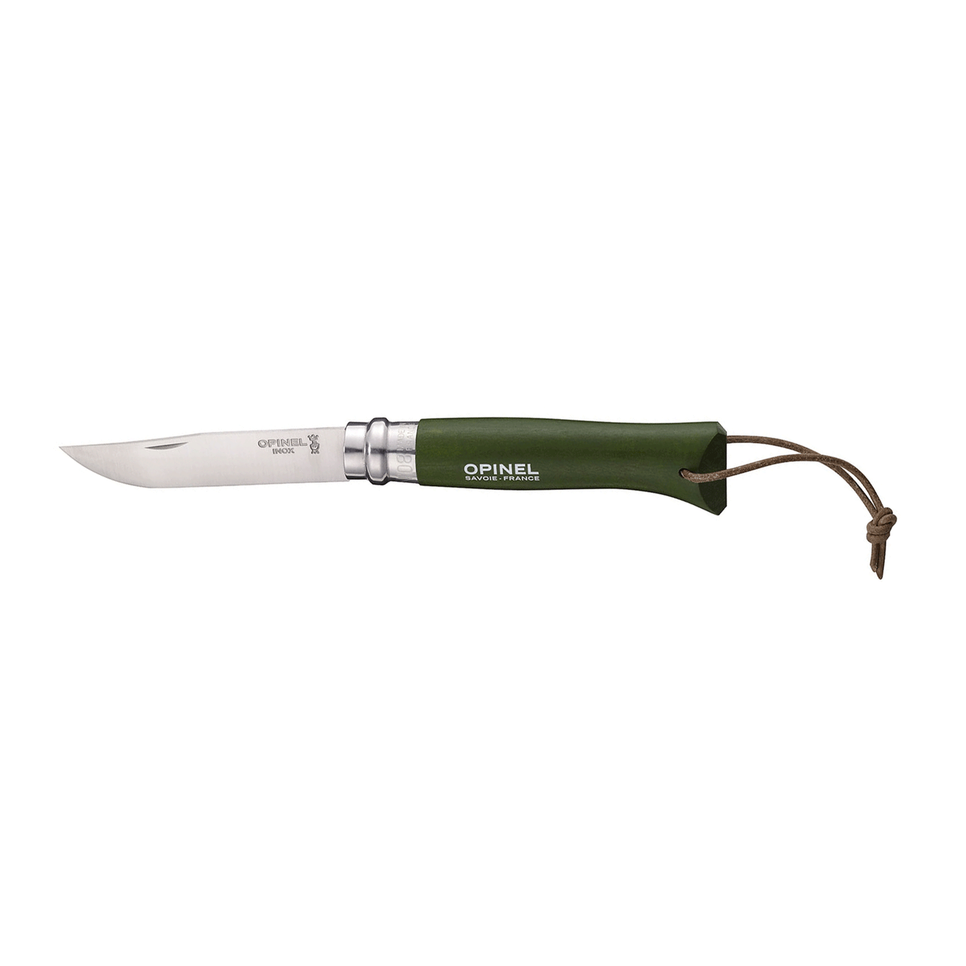 KNIFE - OPINEL - N°08 INOX BAROUDEUR "KHAKI"