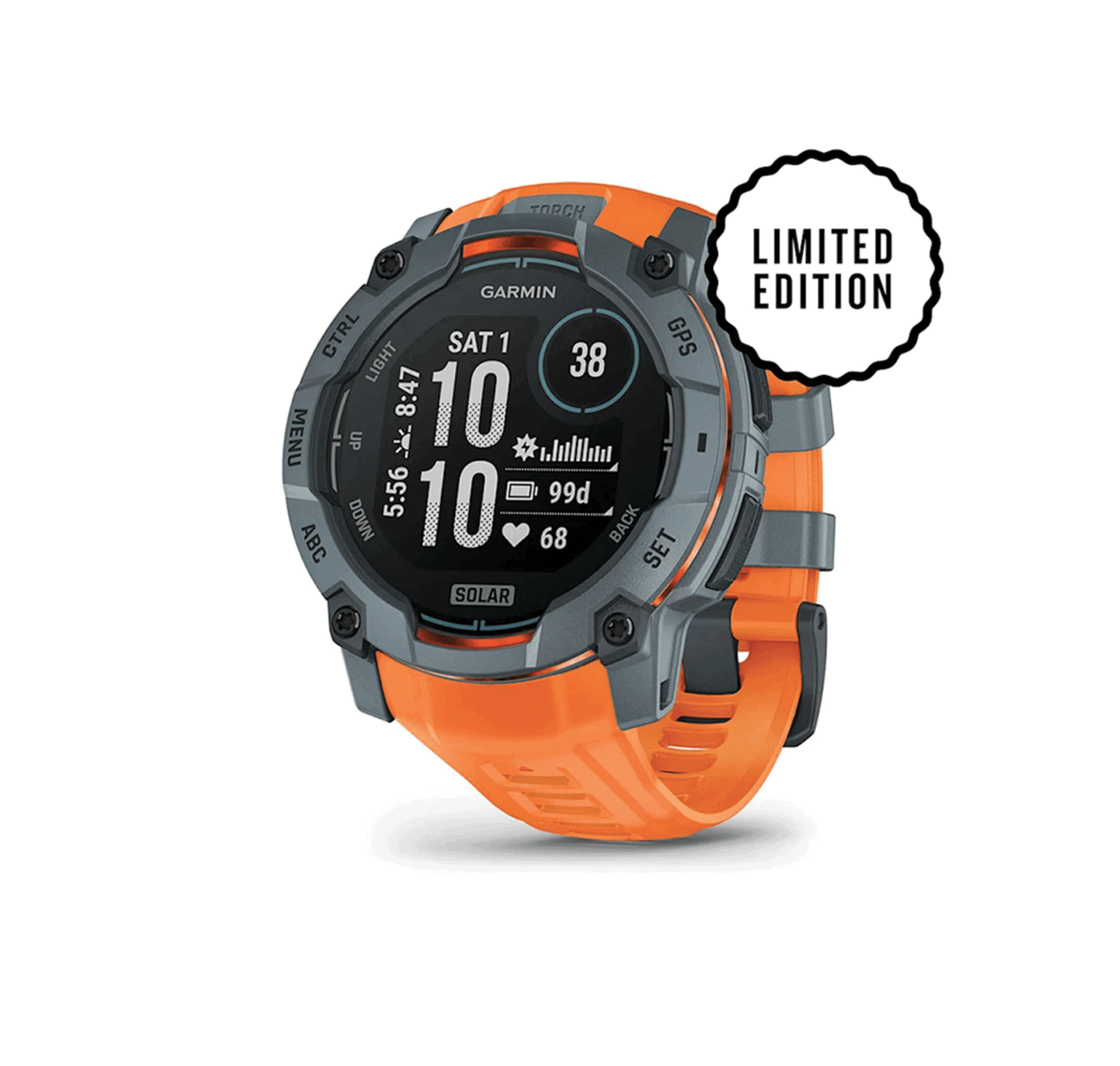 WATCH - GARMIN - INSTINCT® 3 | 50MM | SOLAR | Twilight with Solstice Silicone Band