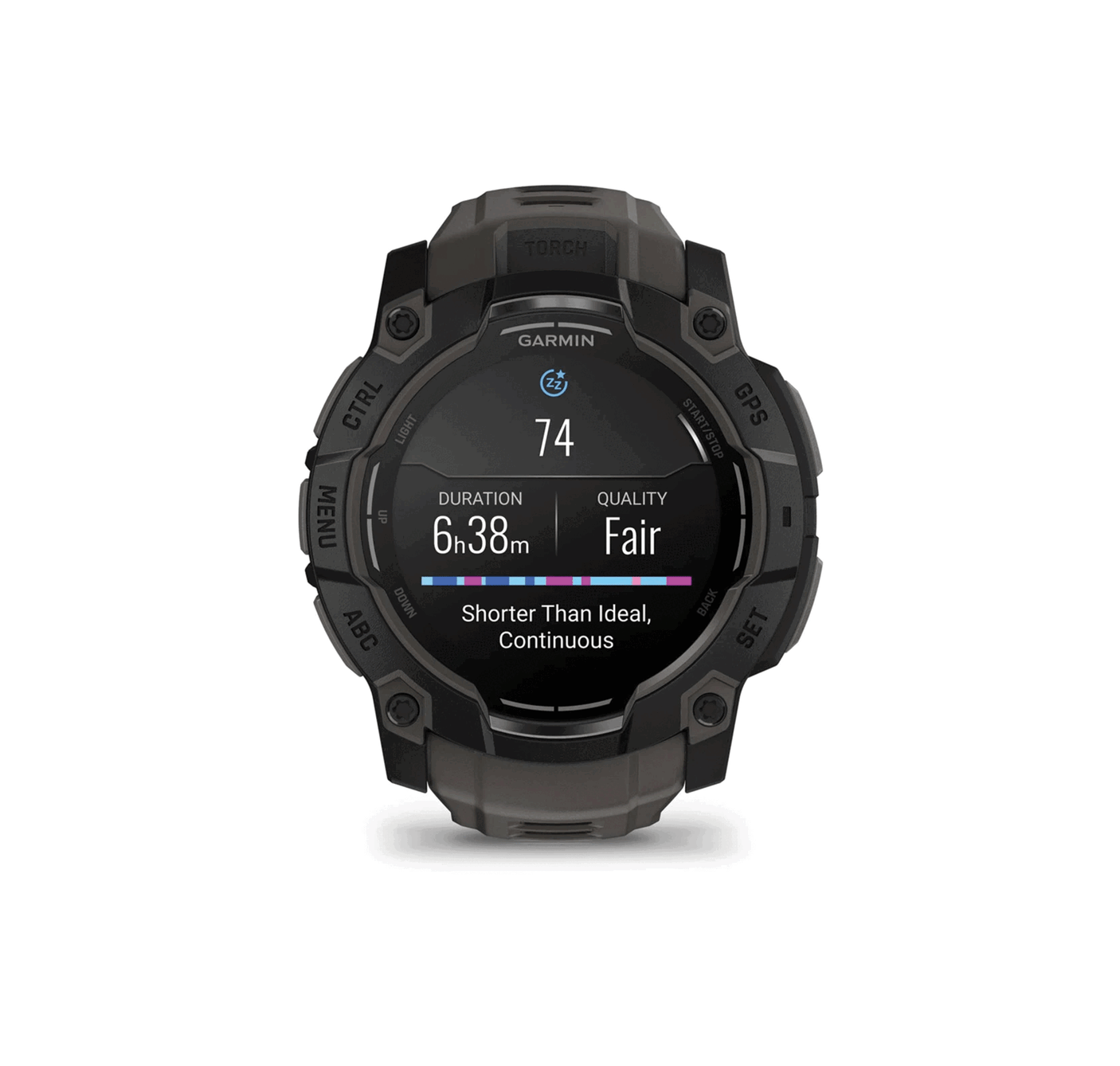 WATCH - GARMIN - INSTINCT® 3 | 50MM | AMOLED | Black with Charcoal silicone strap