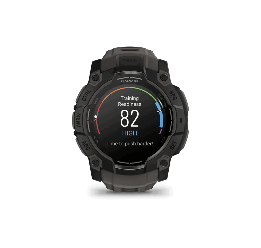 WATCH - GARMIN - INSTINCT® 3 | 50MM | AMOLED | Black with Charcoal silicone strap