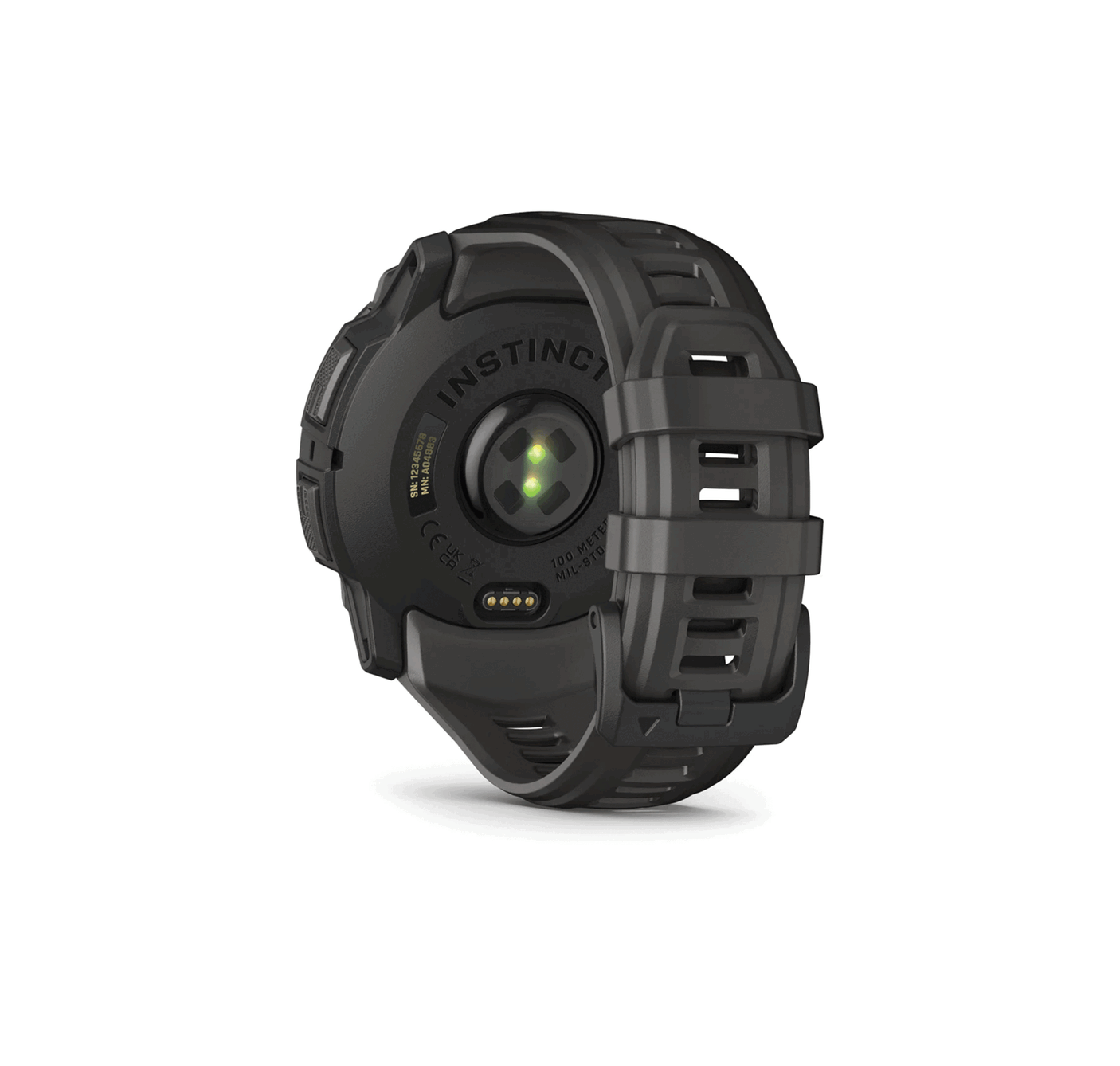 WATCH - GARMIN - INSTINCT® 3 | 50MM | AMOLED | Black with Charcoal silicone strap