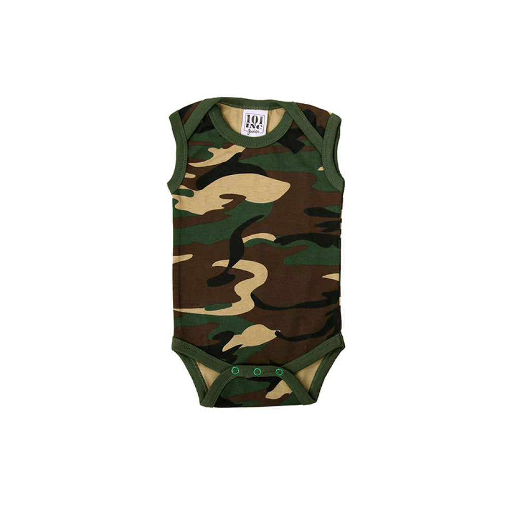 101 Inc - Tutina Per Neonato Camo 56 = 0-2 Mesi
