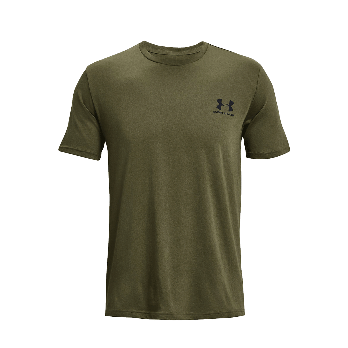 UNDER ARMOR MEN UA SPORTSTYLE LC SS Marine OD Green / Black 390