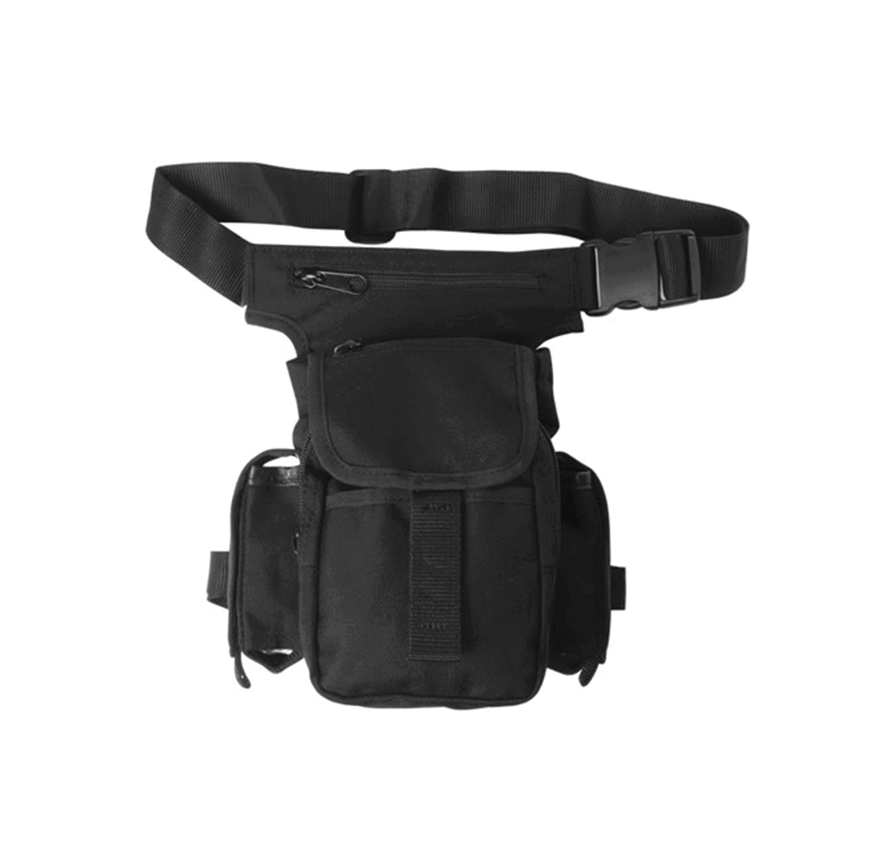 MIL-TEC - MULTIPACK THIGH BAG Black