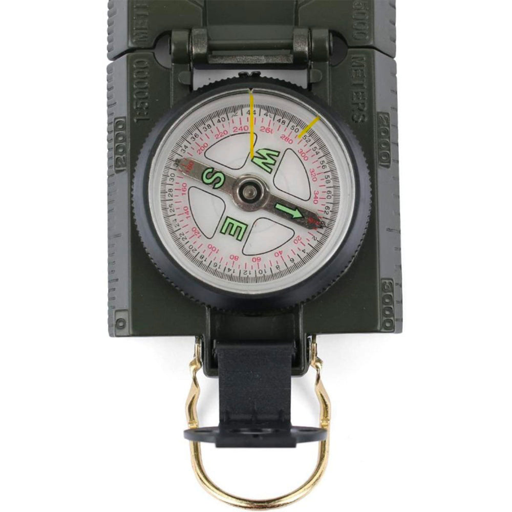 MIL-TEC - US KOMPASS COMPASS (WITH LED LIGHT AND MAGNIFYING GLASS)