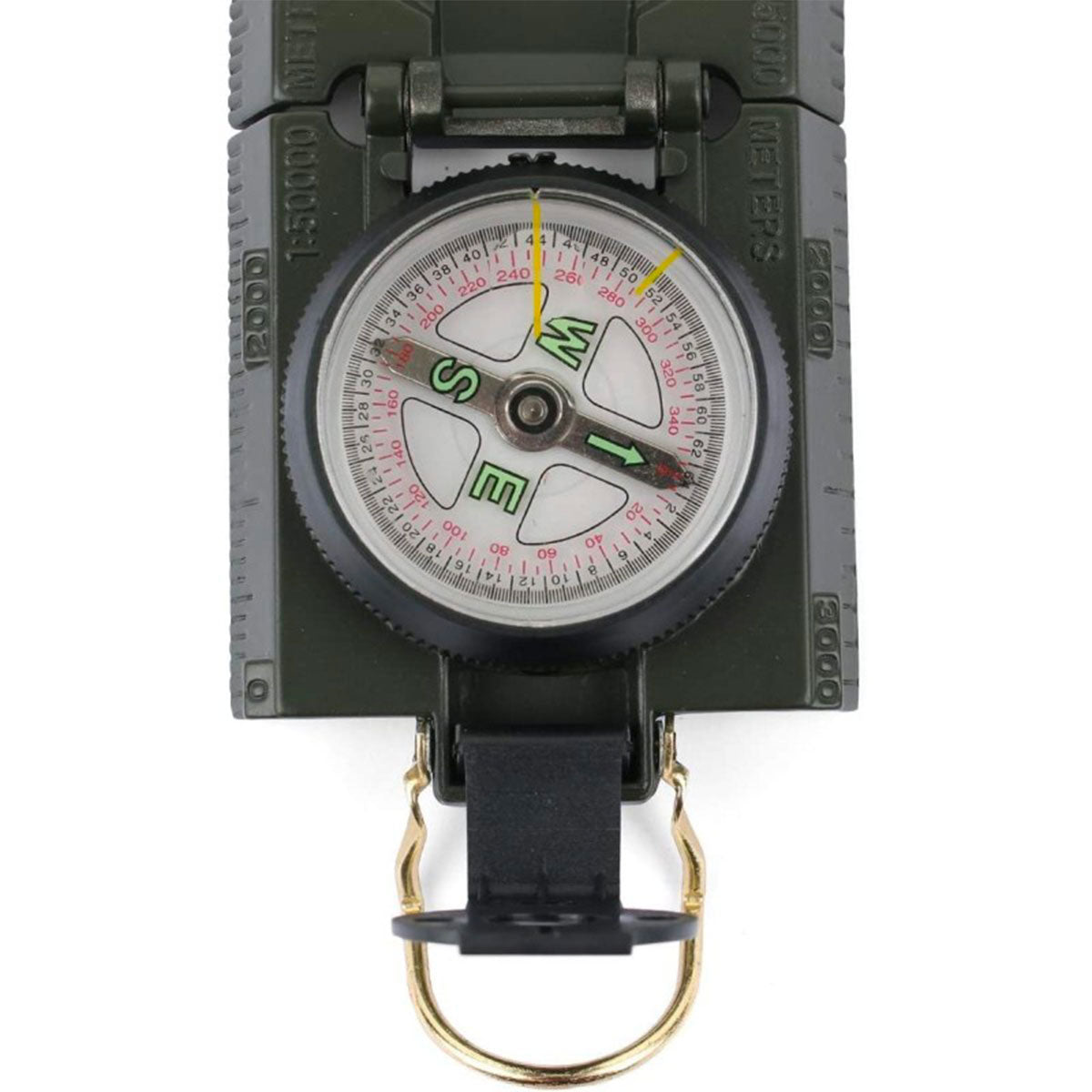 MIL-TEC - US KOMPASS COMPASS (WITH LED LIGHT AND MAGNIFYING GLASS)