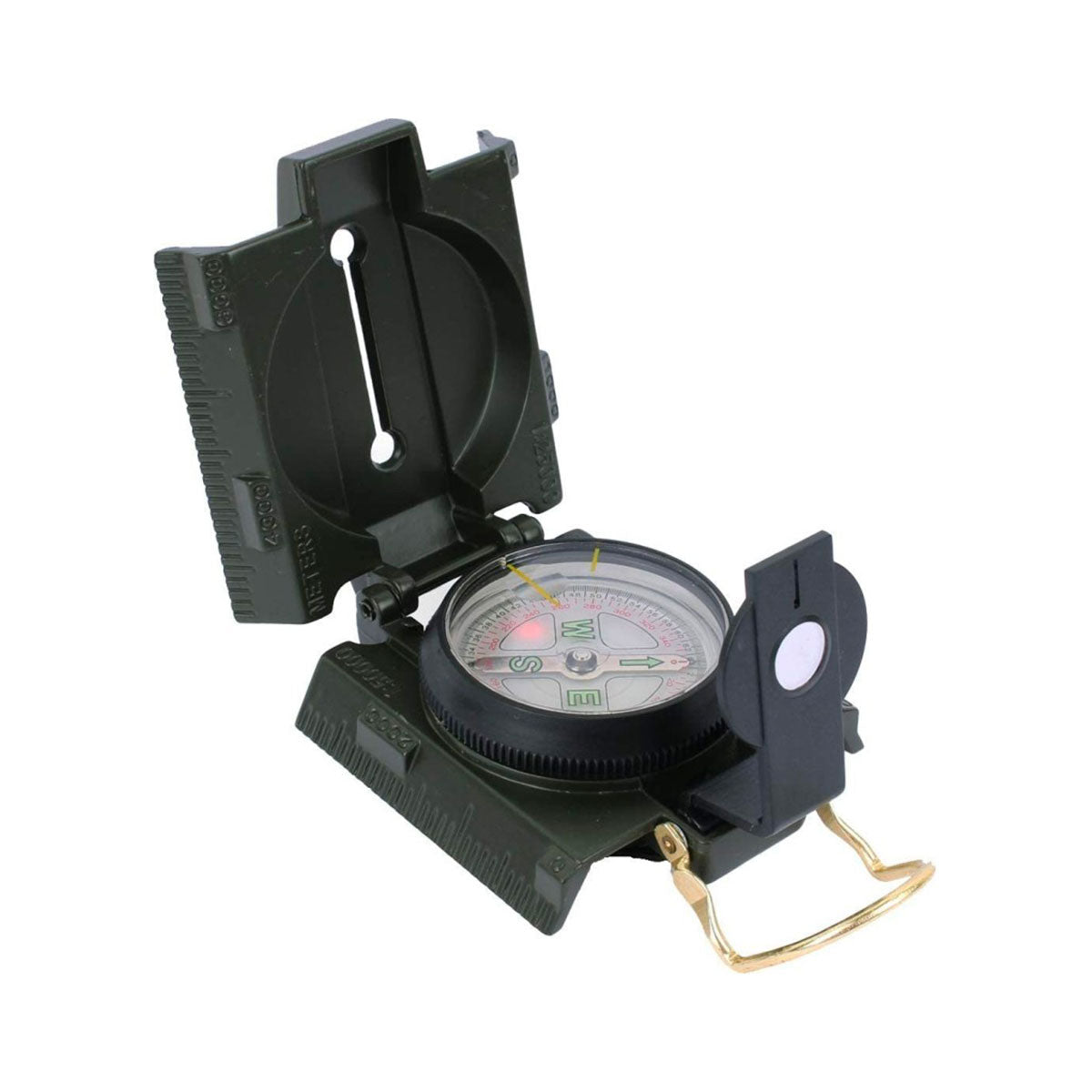 MIL-TEC - US KOMPASS COMPASS (WITH LED LIGHT AND MAGNIFYING GLASS)