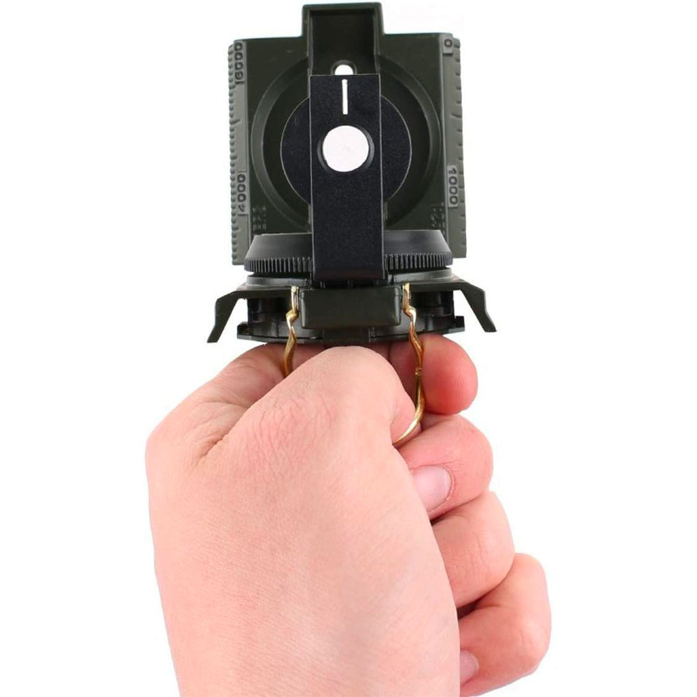 MIL-TEC - US KOMPASS COMPASS (WITH LED LIGHT AND MAGNIFYING GLASS)