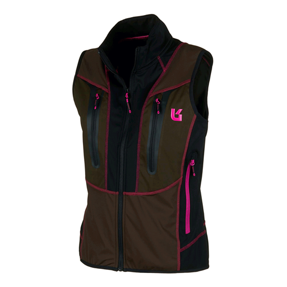 GILET - DONNA - UNIVERS - OUTDOOR ADAMELLO U-TEX Verde/Fucsia