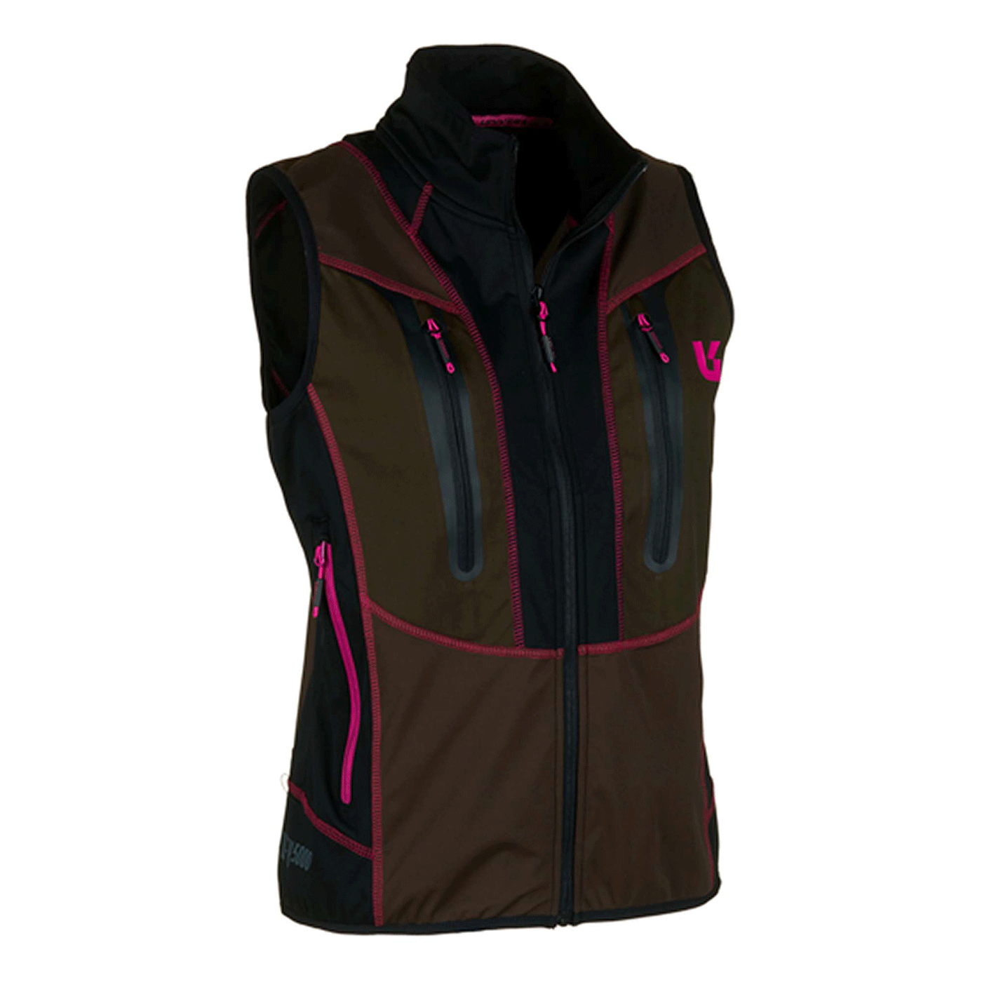 GILET - DONNA - UNIVERS - OUTDOOR ADAMELLO U-TEX Verde/Fucsia