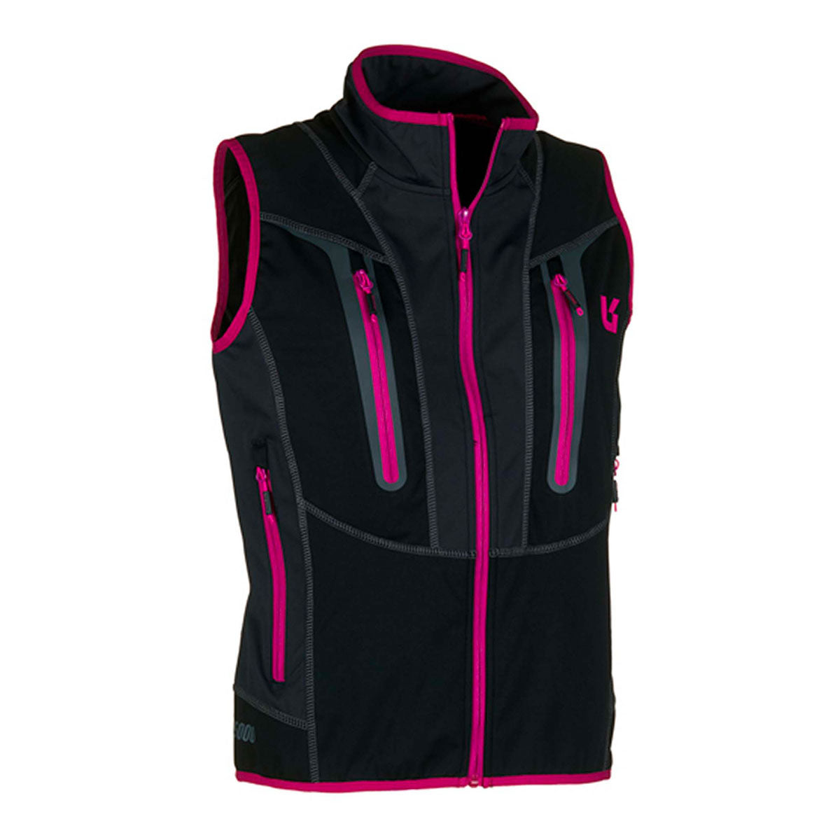 VEST - WOMEN - UNIVERS - OUTDOOR ADAMELLO U-TEX Grey/Black/Fuchsia