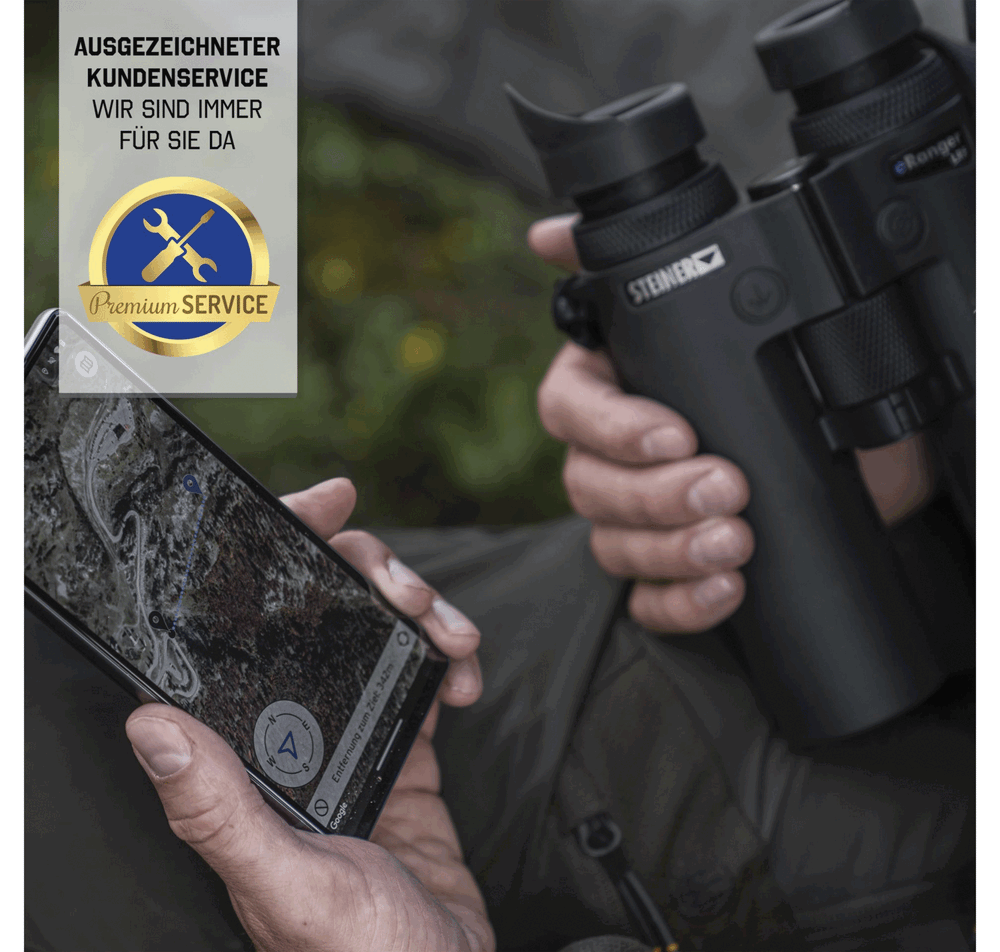 BINOCULARS/RANGEFINDER - STEINER - eRANGER LRF 10x42