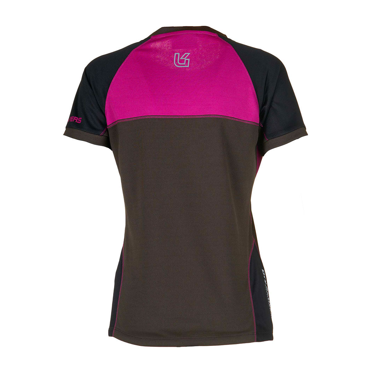 T-SHIRT - DONNA - UNIVERS - DRY-ACTIVE Verde/Fucsia