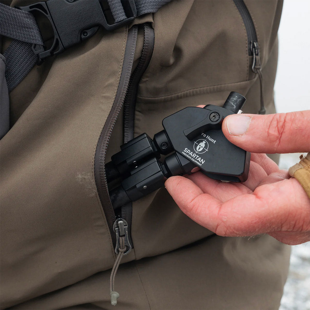 BIPOD - SPARTAN PRECISION EQUIPMENT - JAVELIN® PRO HUNT TAC BIPOD | Ultra-lightweight | Quick Detach