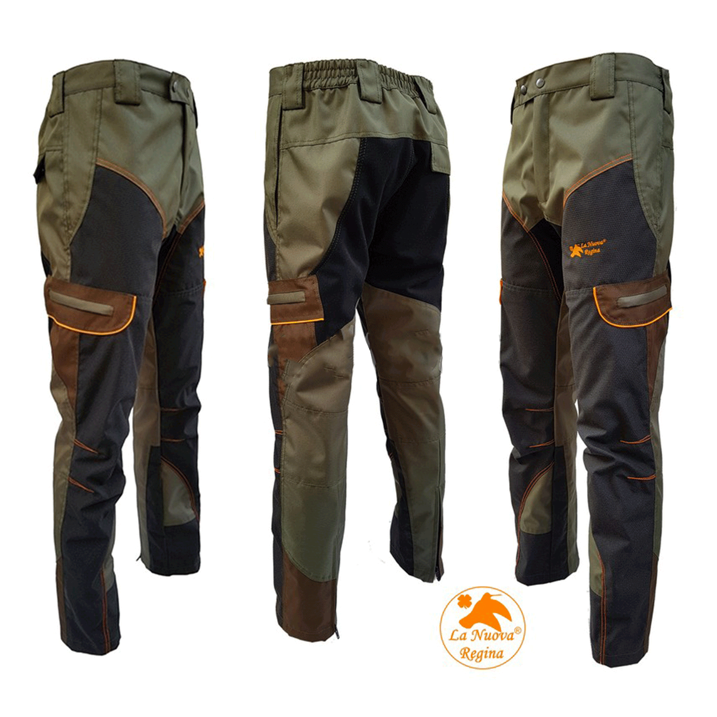 PANTALONE - LA NUOVA REGINA - SUPREME FULL GREEN CORDURA E KEVLAR