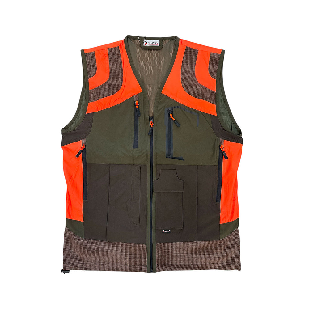 VEST - BLATEX - LIGHTWEIGHT ELASTIC GREEN/ORANGE