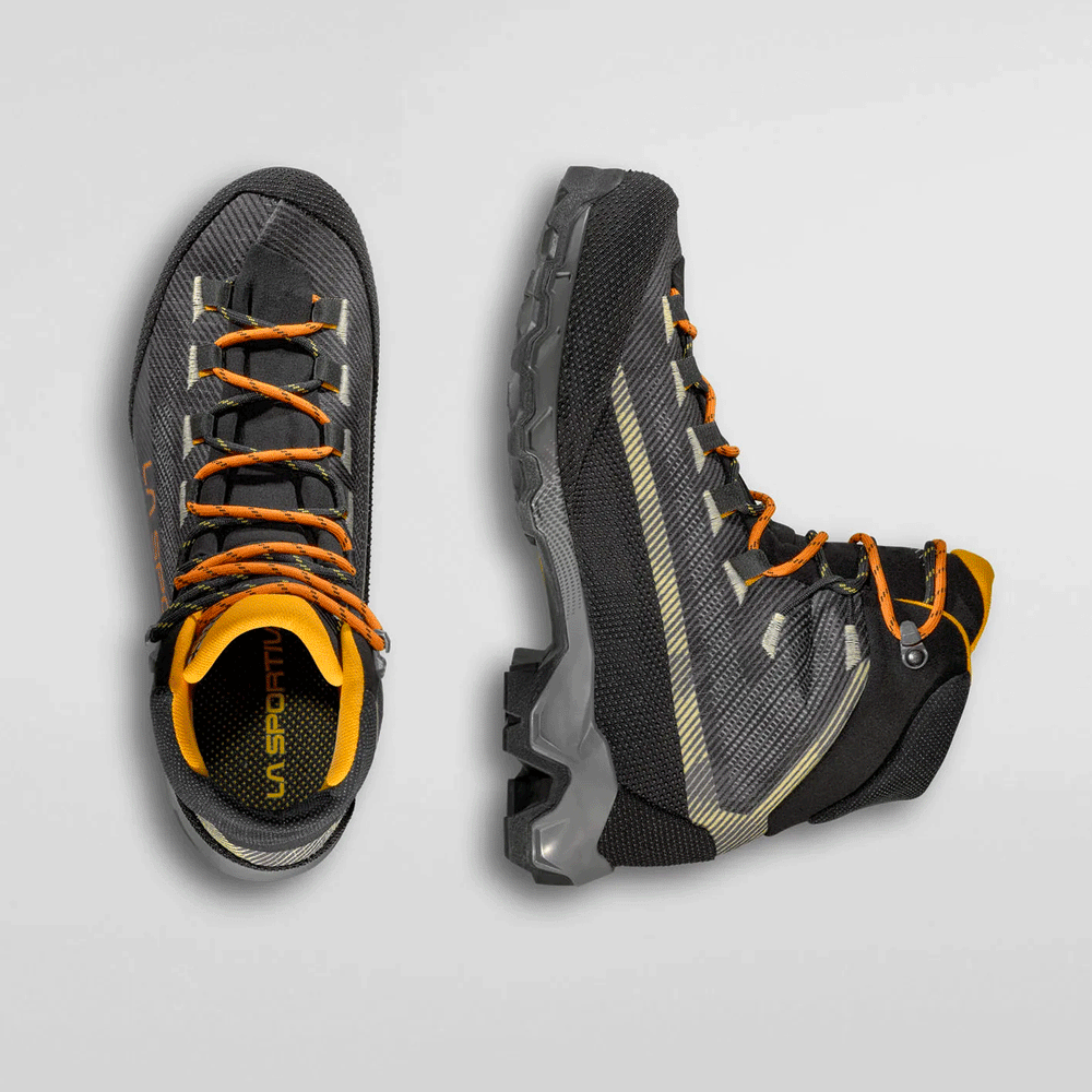 SCARPONI - UOMO - LA SPORTIVA - AEQUILIBRIUM HIKE GTX Carbon/Papaya