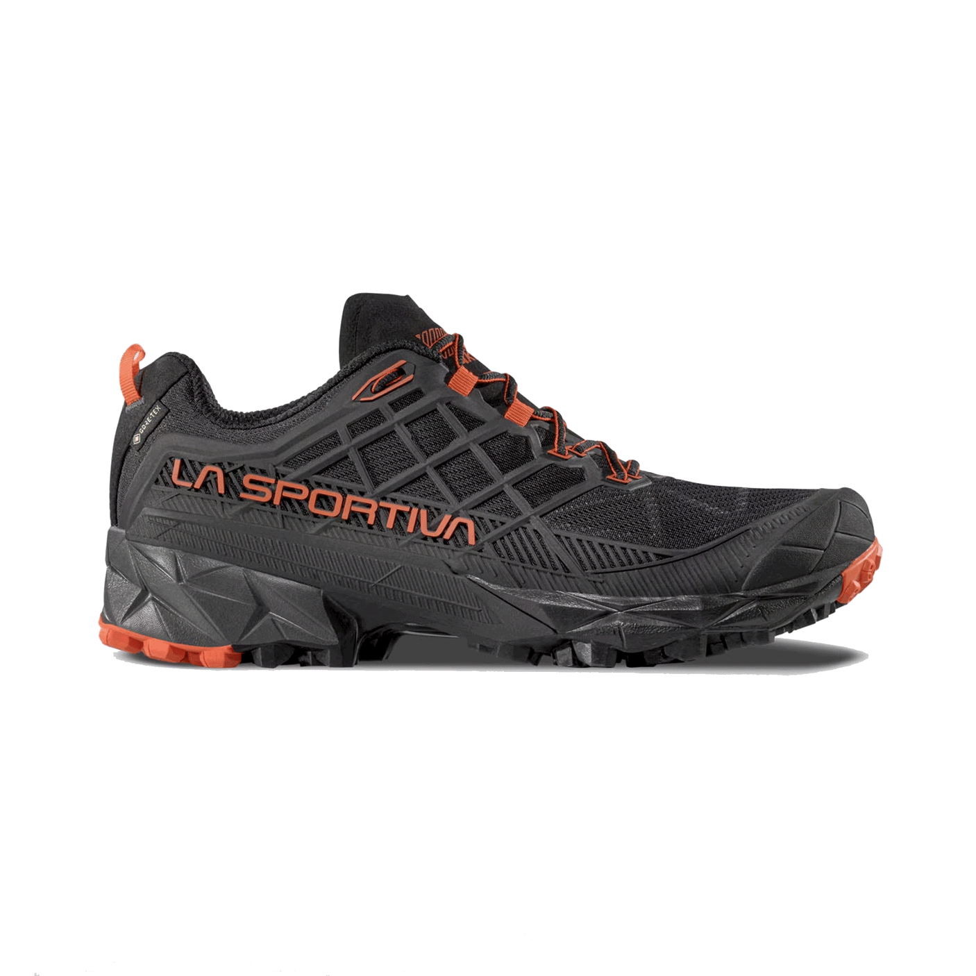SHOES - MEN - LA SPORTIVA - AKYRA II GTX Black/Cherry Tomato