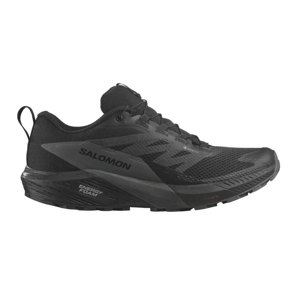 SALOMON - MEN - SENSE RIDE 5 GTX Black/Magnet/Black