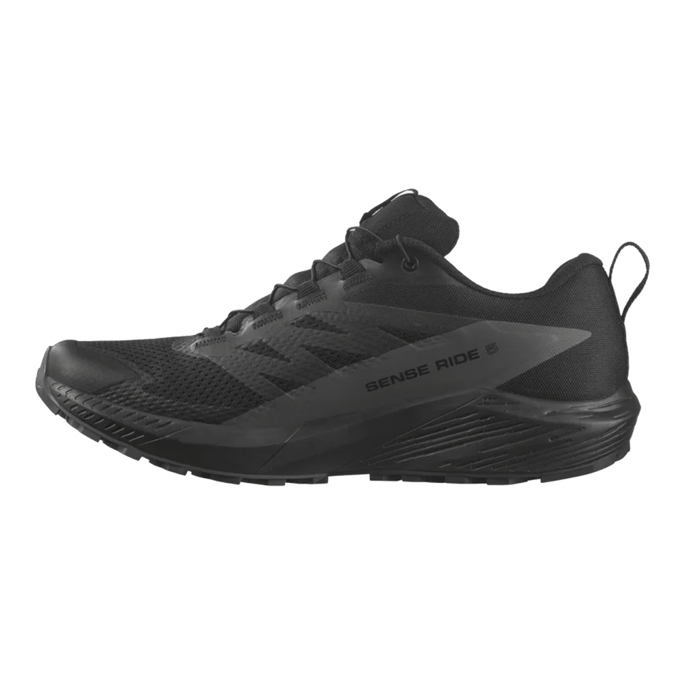 SALOMON - MEN - SENSE RIDE 5 GTX Black/Magnet/Black