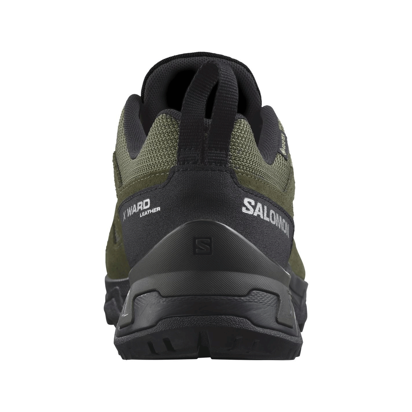 SALOMON - UOMO - X WARD LEATHER GTX Deep Lichen Green / Black / Olive Night