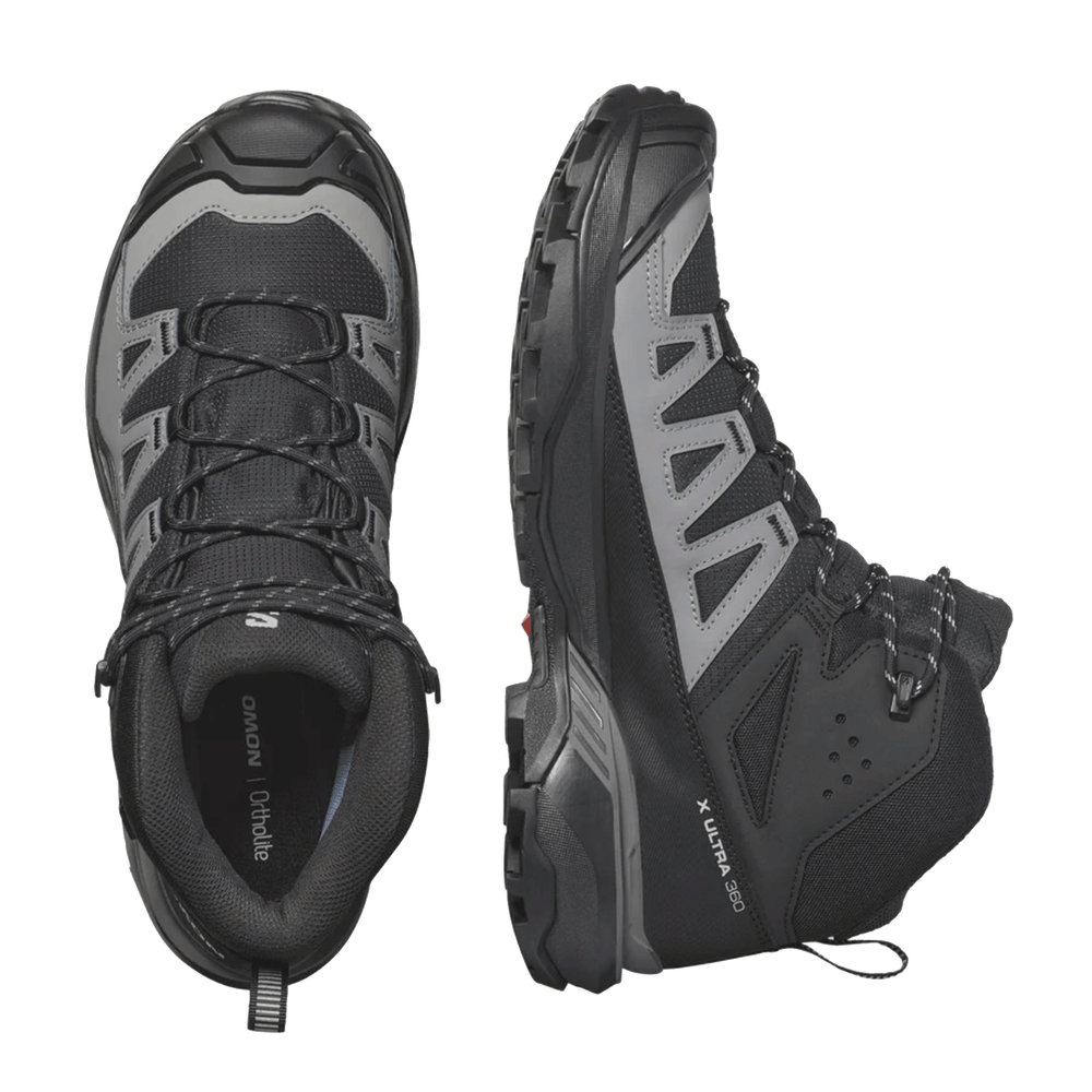SALOMON - MEN - X ULTRA 360 MID GTX Black / Magnet / Pewter