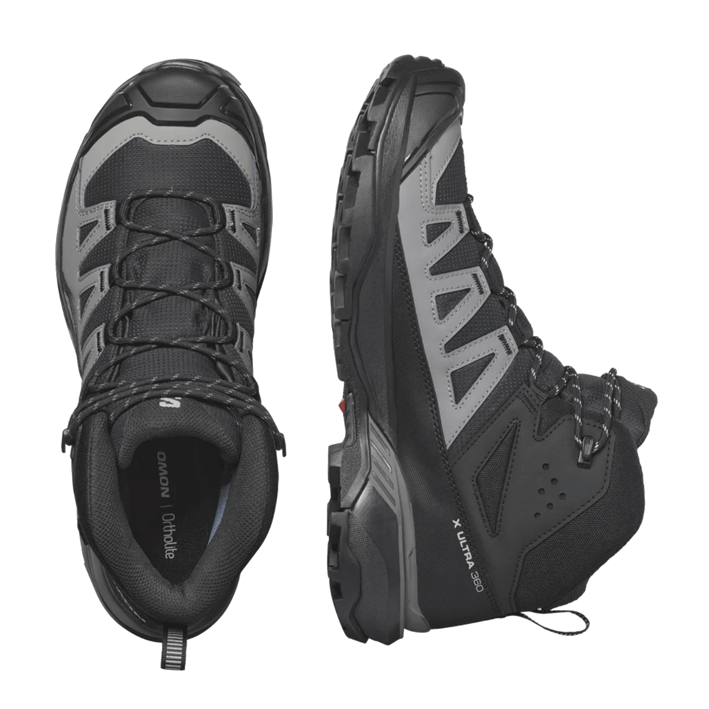 SALOMON - MEN - X ULTRA 360 MID GTX Black / Magnet / Pewter