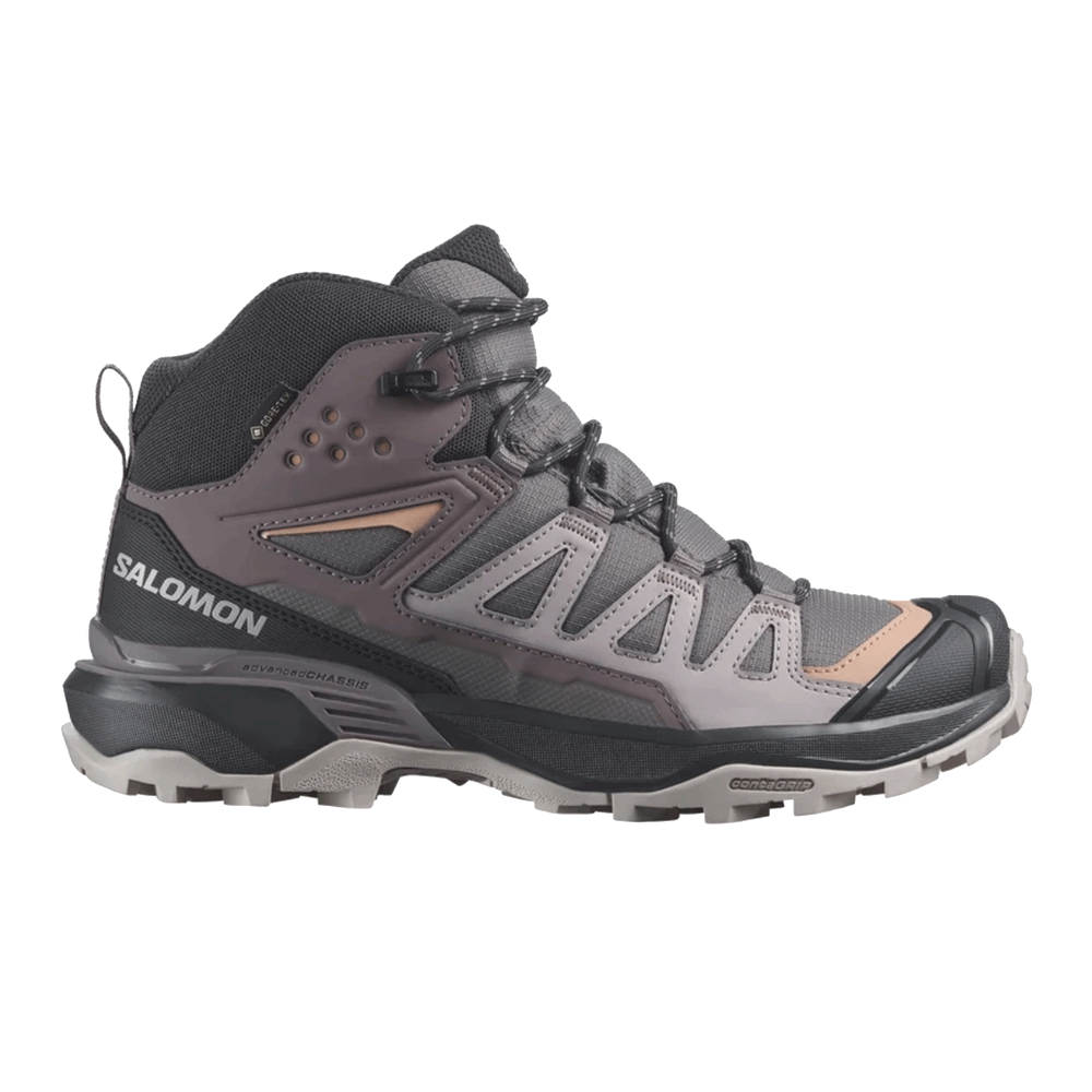 SALOMON - WOMEN - X ULTRA 360 MID GTX W Plum Kitten / Phantom / Cork