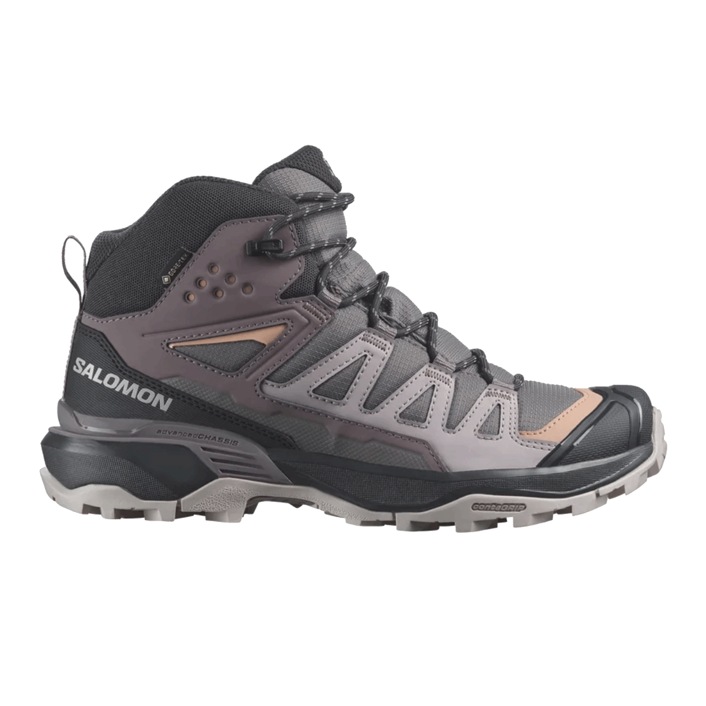 SALOMON - WOMEN - X ULTRA 360 MID GTX W Plum Kitten / Phantom / Cork