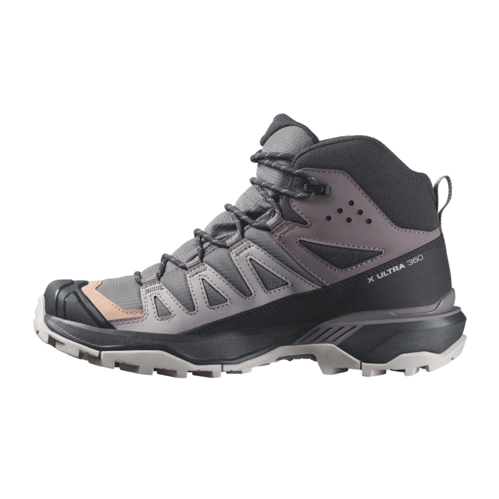 SALOMON - WOMEN - X ULTRA 360 MID GTX W Plum Kitten / Phantom / Cork