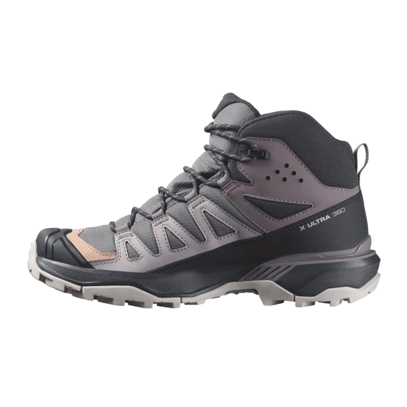 SALOMON - WOMEN - X ULTRA 360 MID GTX W Plum Kitten / Phantom / Cork