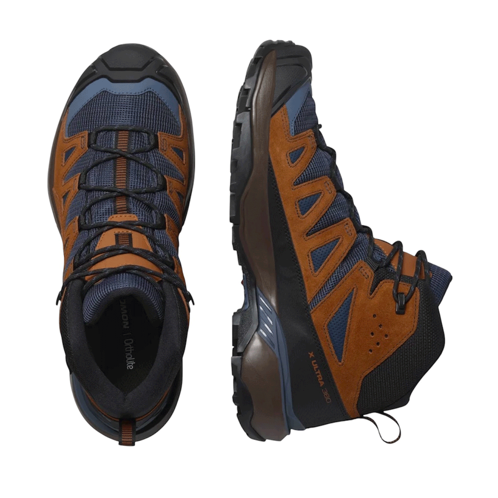 SALOMON - MEN - X ULTRA 360 LTR MID GTX Blue Night / Caramel Cafe / Grisaille