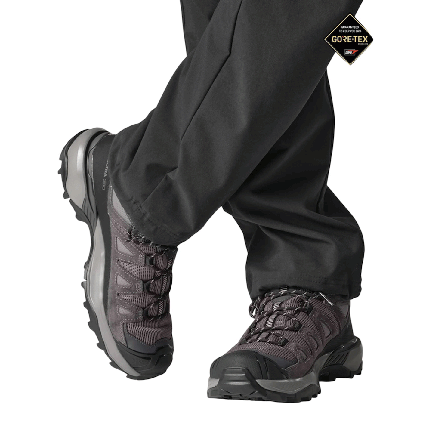 SALOMON - WOMEN - X ULTRA 360 LTR MID GTX W Shark / Nine Iron / Cloud Gray
