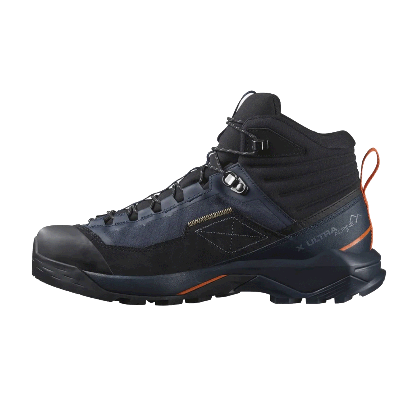 SALOMON - MEN - X ULTRA ALPINE MID GTX Blue Nights / Black / Red Orange