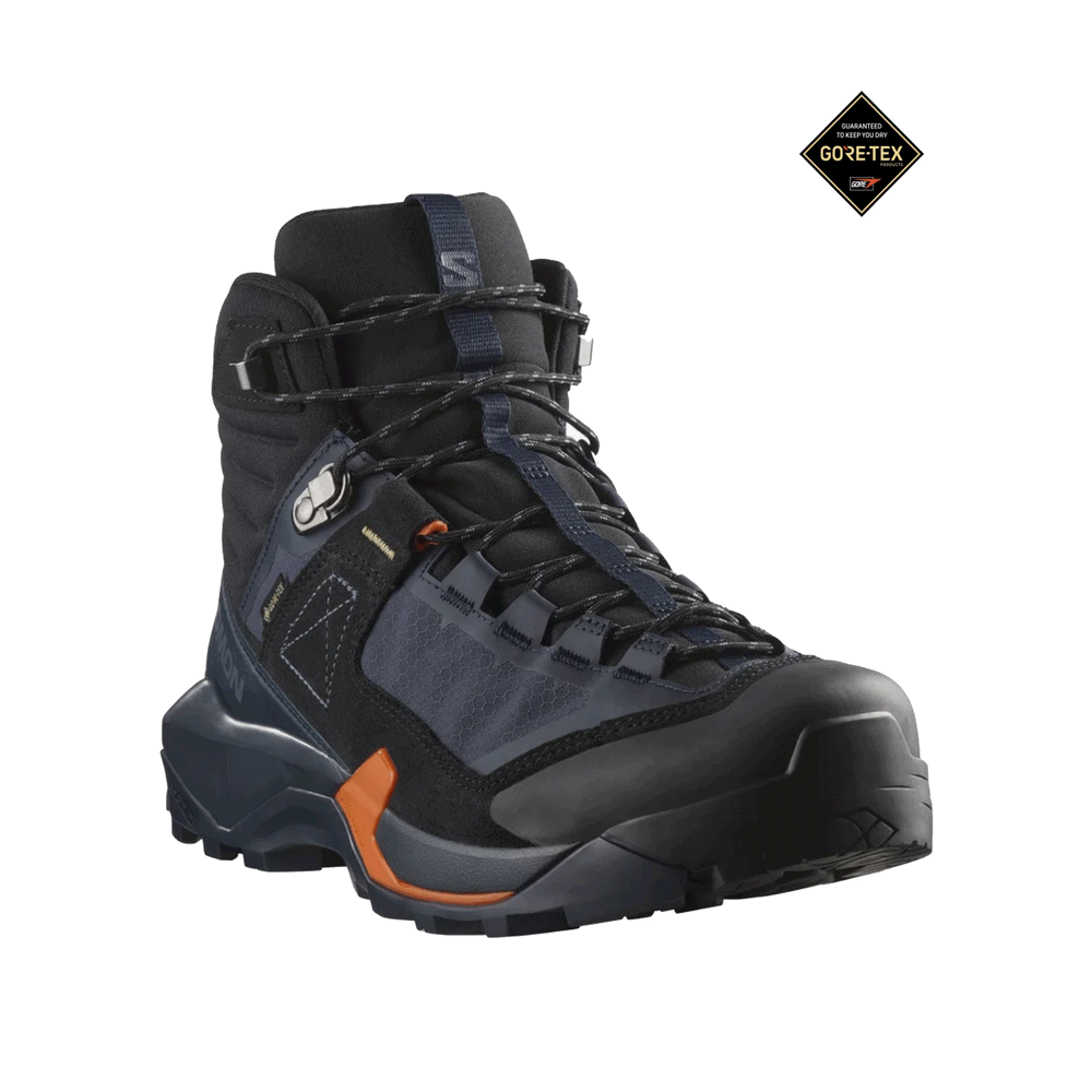 SALOMON - MEN - X ULTRA ALPINE MID GTX Blue Nights / Black / Red Orange