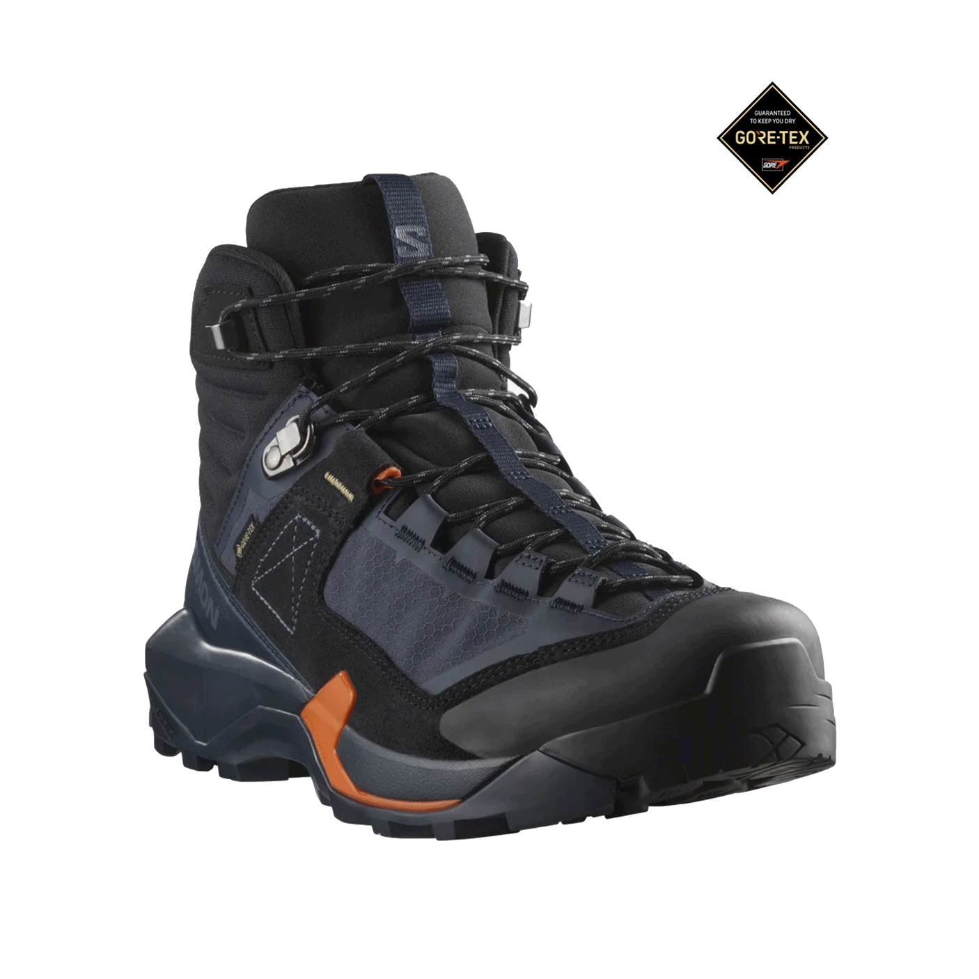 SALOMON - MEN - X ULTRA ALPINE MID GTX Blue Nights / Black / Red Orange