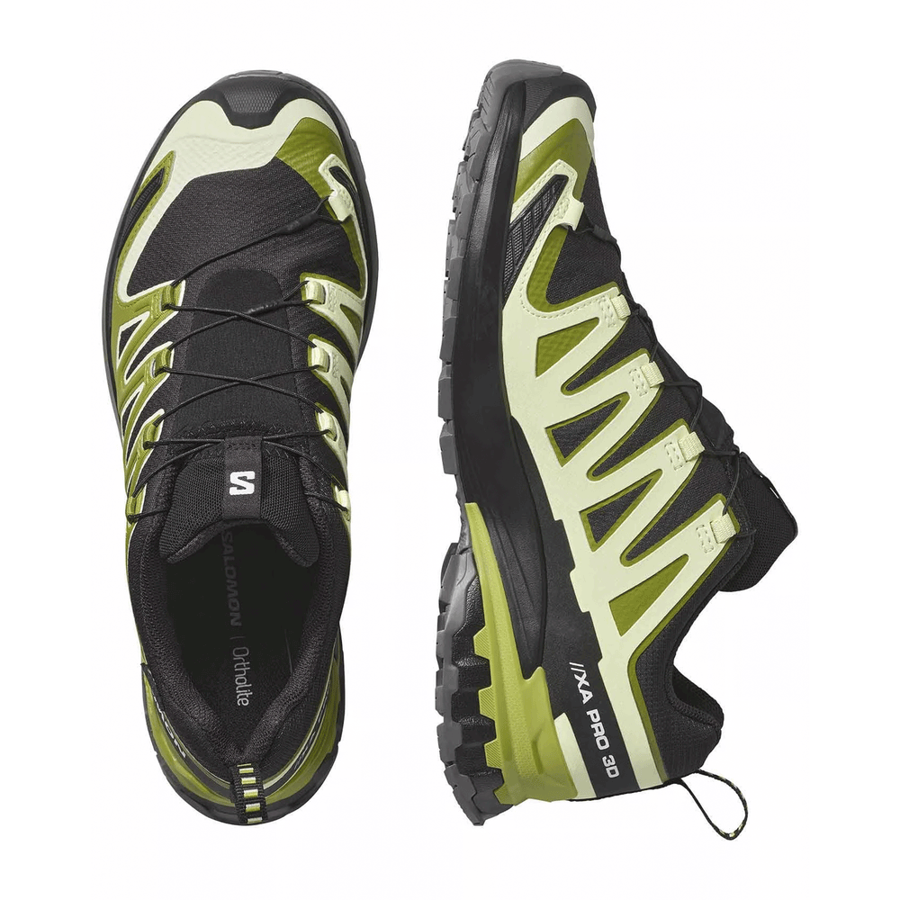 SALOMON - MEN - XA PRO 3D V9 GTX Black / Lime Cream / Dark Citron