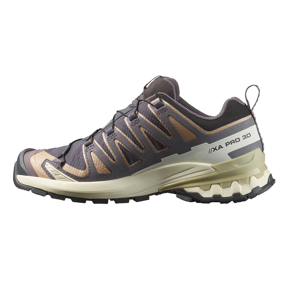 SALOMON - DONNA - XA PRO 3D V9 GTX Nine Iron / Oxford Tan / Alfalfa