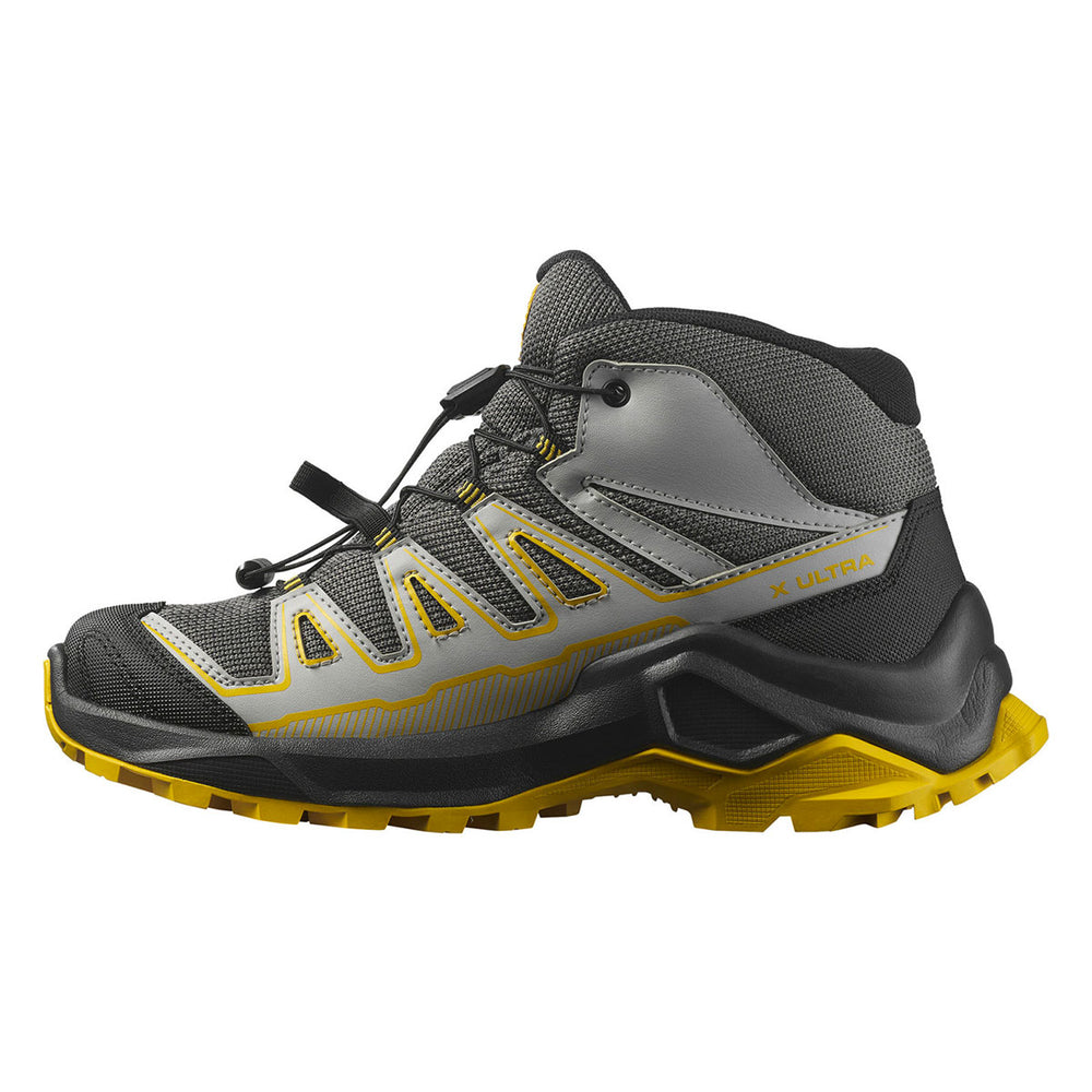 SALOMON - BIMBO/A - X ULTRA MID GTX J Castlerock / Black / Spicy Mustard