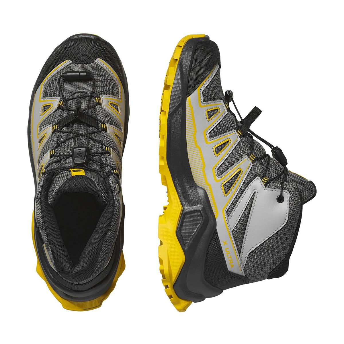 SALOMON - BIMBO/A - X ULTRA MID GTX J Castlerock / Black / Spicy Mustard