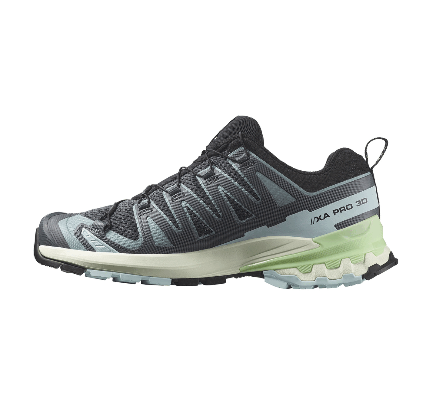 SALOMON - WOMEN - XA PRO 3D V9 W Turbulence / Iced Aqua / Patina Green