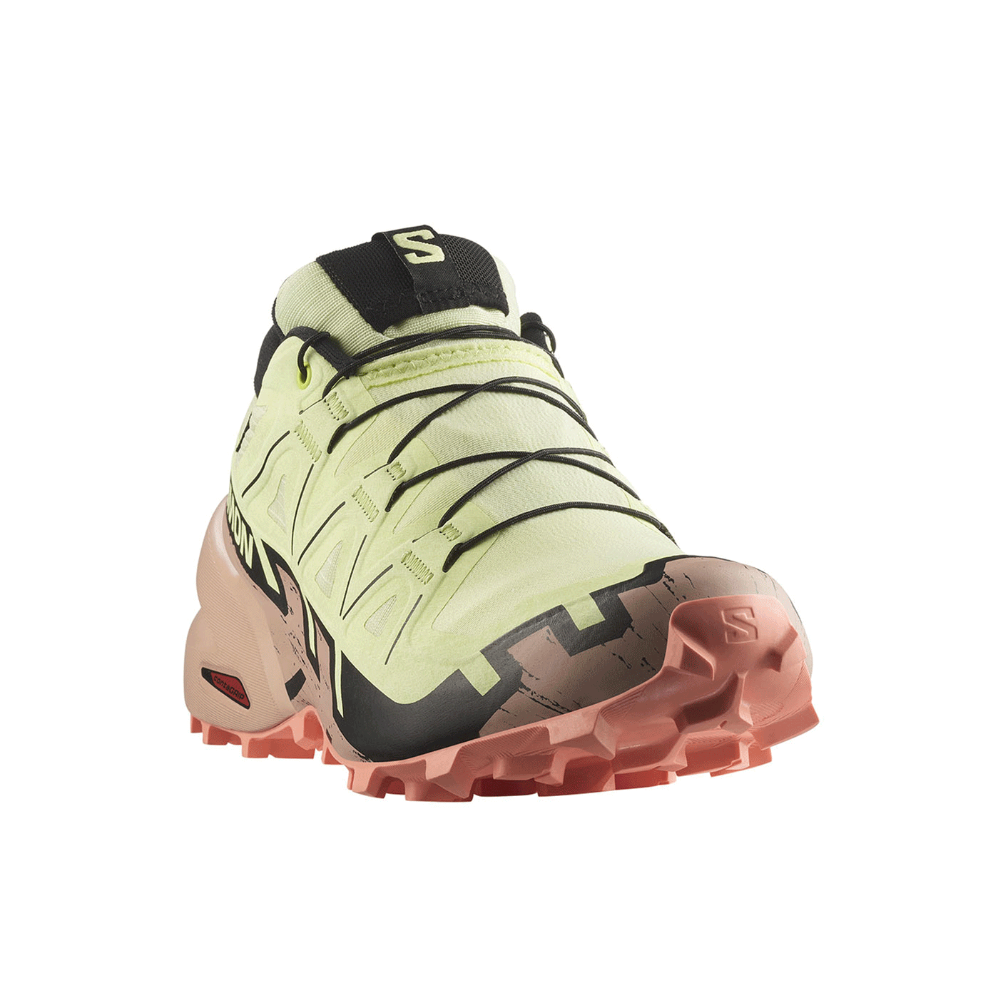 SALOMON - DONNA - SPEEDCROSS 6 GTX W Lime Cream / Mahogany Rose / Black