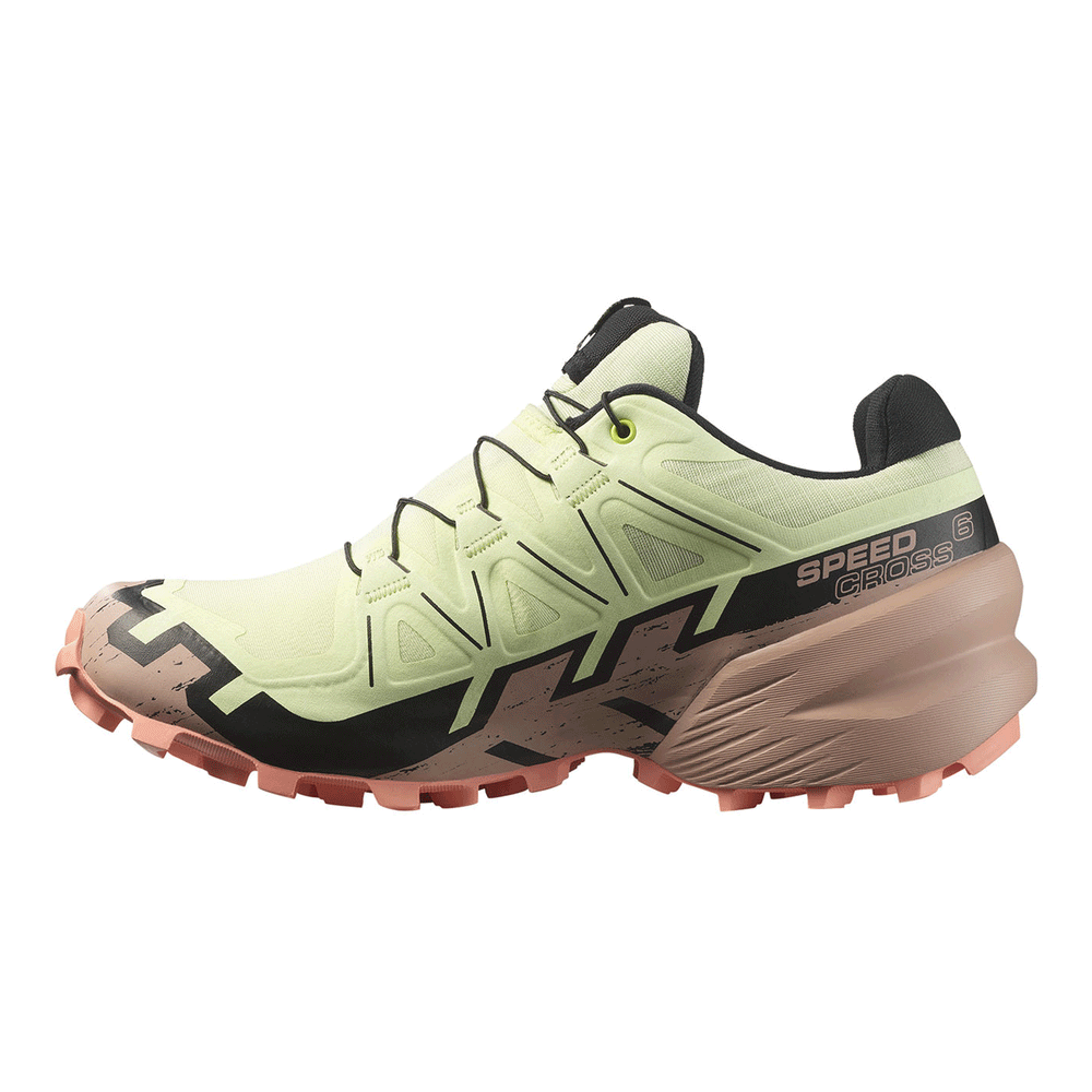 SALOMON - DONNA - SPEEDCROSS 6 GTX W Lime Cream / Mahogany Rose / Black