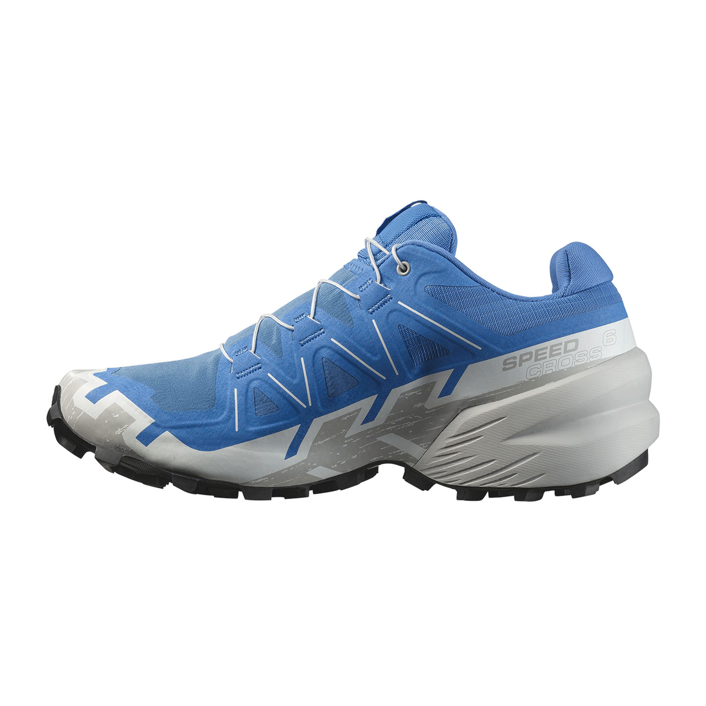 SALOMON - UOMO - SPEEDCROSS 6 French Blue / Lunar Rock / White