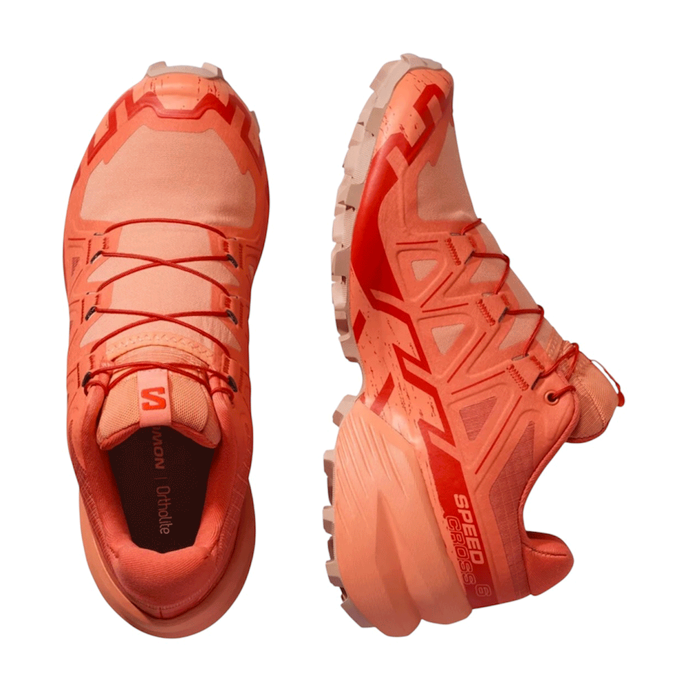 SALOMON - WOMEN - SPEEDCROSS 6 W Emberglow / Fusion Coral / Flame Scarlet
