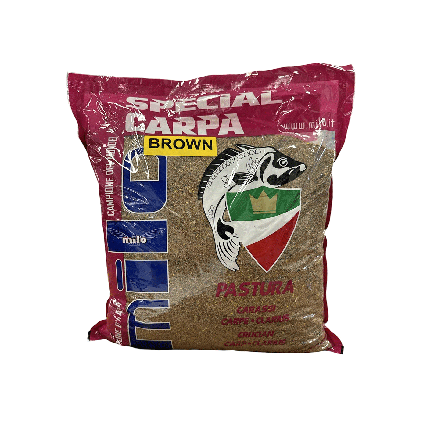 MILO - SPECIAL CARPA BROWN PASTURA CARASSI | CARPE | CLARIUS | 2,5kg