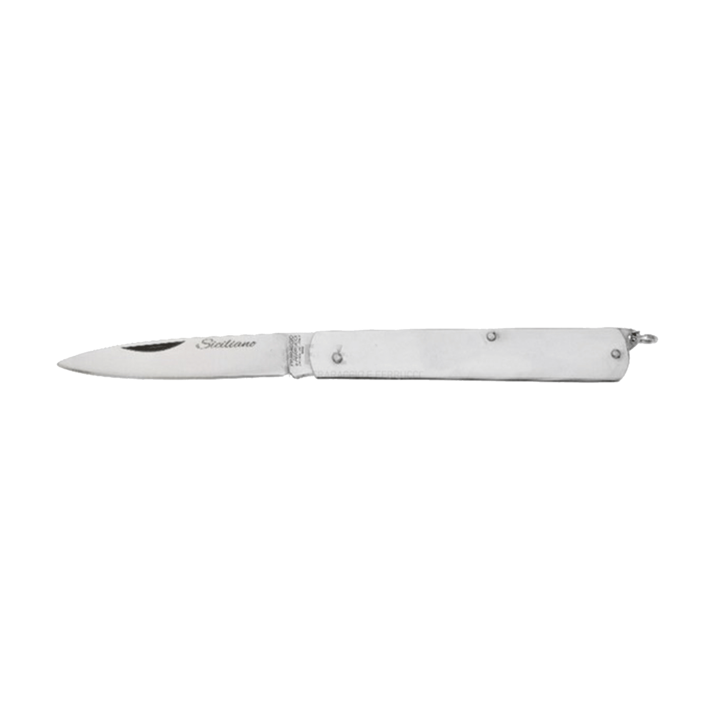 KNIFE - SICILIAN ALL STAINLESS STEEL 17cm