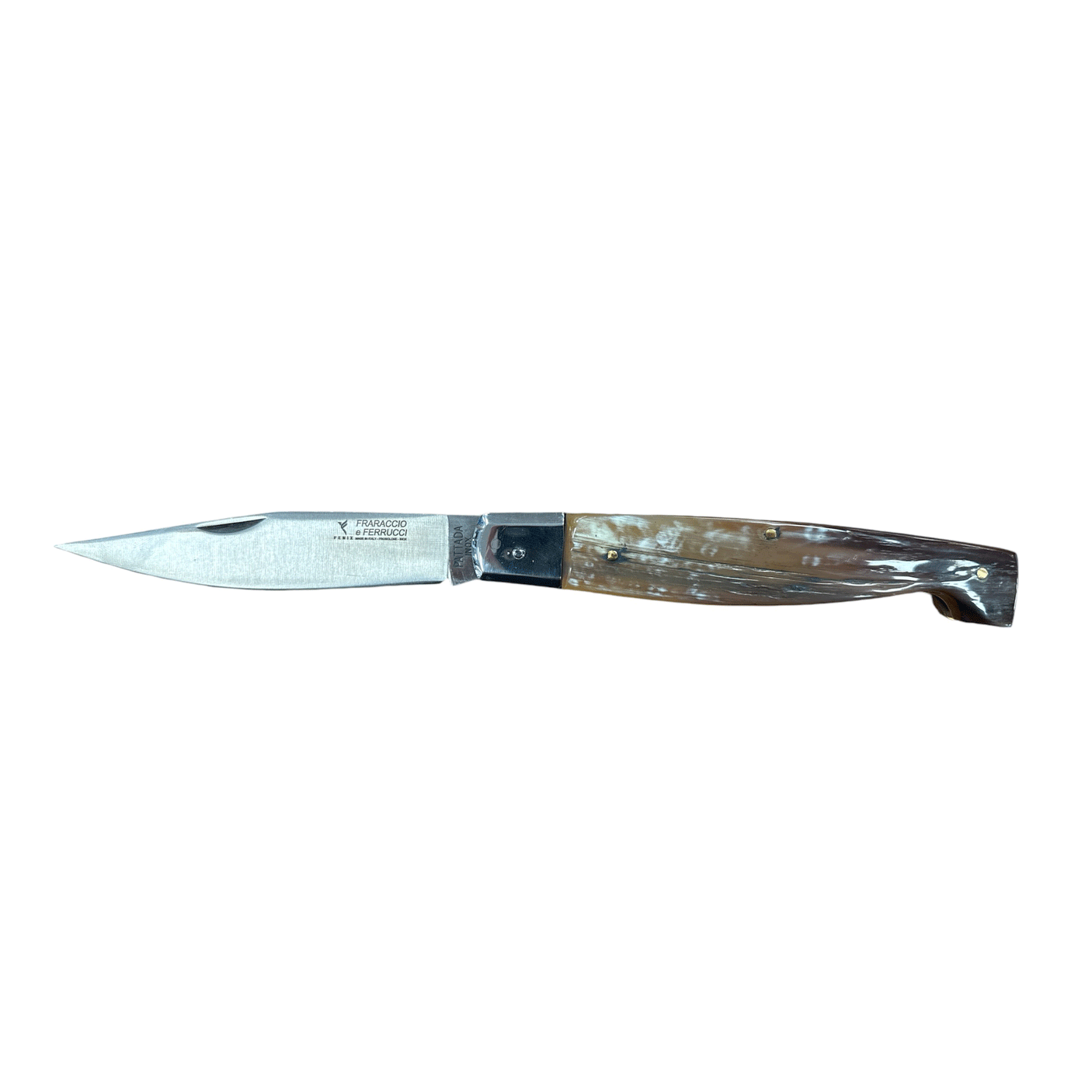 KNIFE - PATTADA RAW HORN T.STAINLESS STEEL 26cm