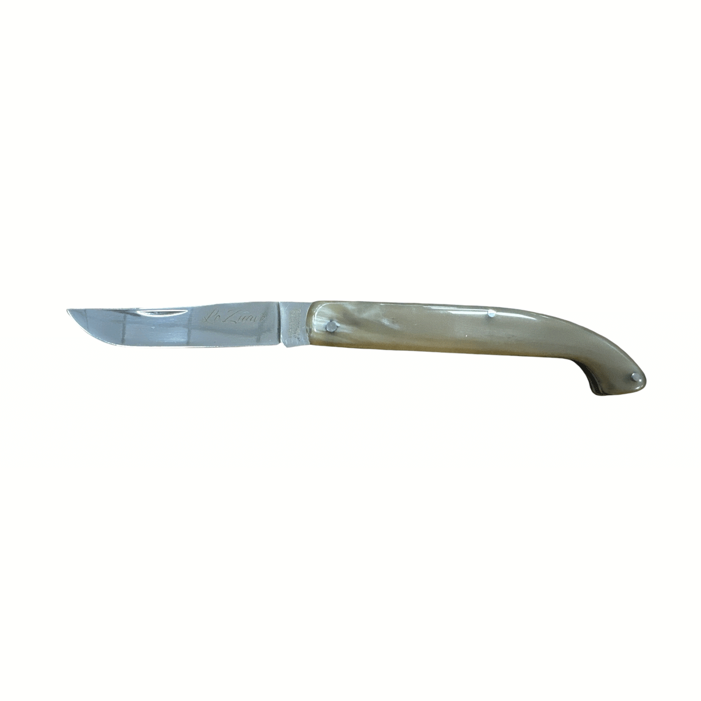 KNIFE - LO ZUAVO POLISHED HORN WITHOUT HEAD 19cm