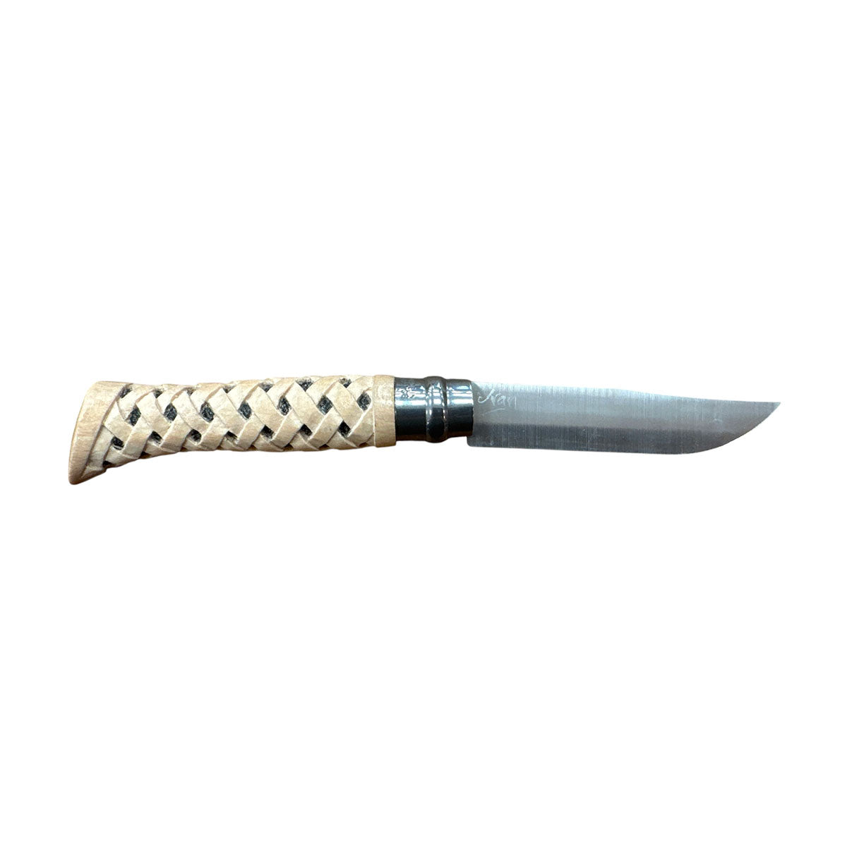 KNIFE - OPINEL - N.6 STAINLESS STEEL HAND MADE RHOMBUS BRAIDED MESH
